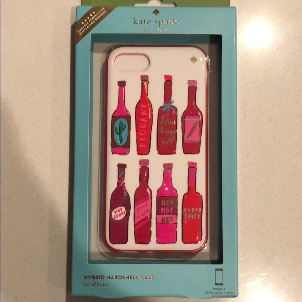 Kate Spade hot sauce Hardshell IPhone 7/8 case